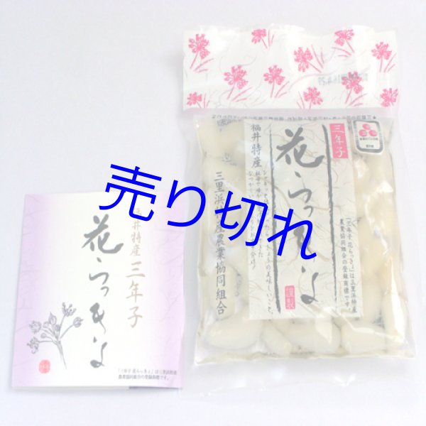 画像2: 三年子花らっきょう80g1袋 [賞味期限2026年1月24日]（この商品はメーカーの都合により、残りの在庫で廃番終了となります。新しい商品に切り替わりますが値上げが予想されます。ご了承ください） (2)