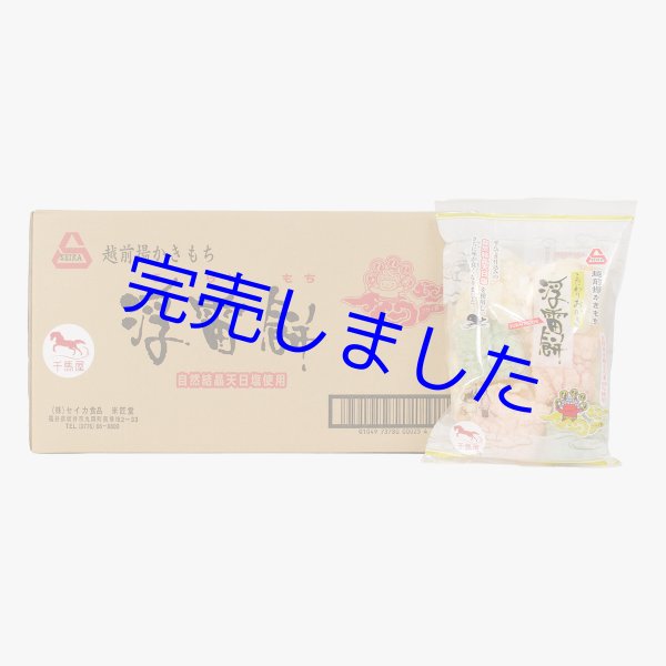 画像1: [ 訳あり値引き ] 米匠堂浮雷餅130g×10袋箱入（セイカ食品）おかき/かきもち [ 賞味期限2025年12月21日 ] (1)