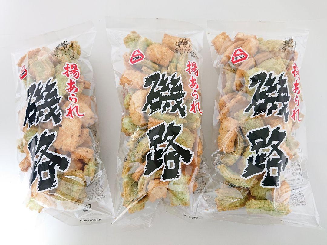 [ 訳あり値引き ] 米匠堂磯路130g×3袋（セイカ食品）おかき/ かきもち [ 賞味期限2023年8月28日 ]